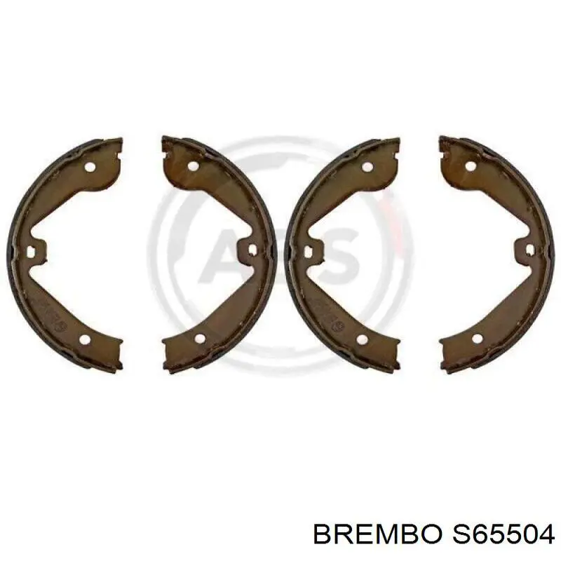 Купить S65504 Brembo Колодки ручника/стояночного тормоза