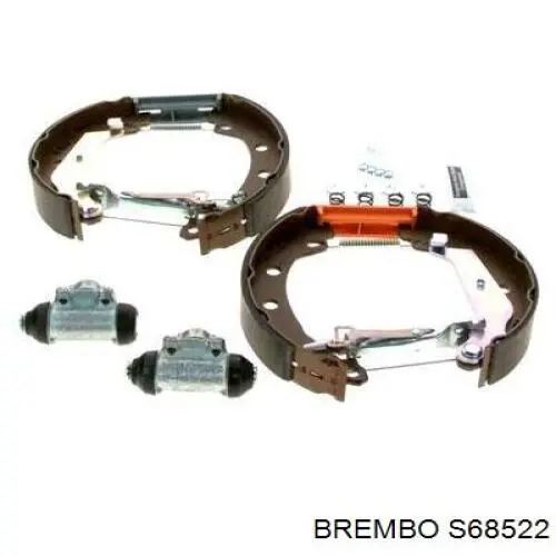 Тормоза рабочие задние ножные и тормозные барабаны Brembo S68522 цена, от 17.10 USD