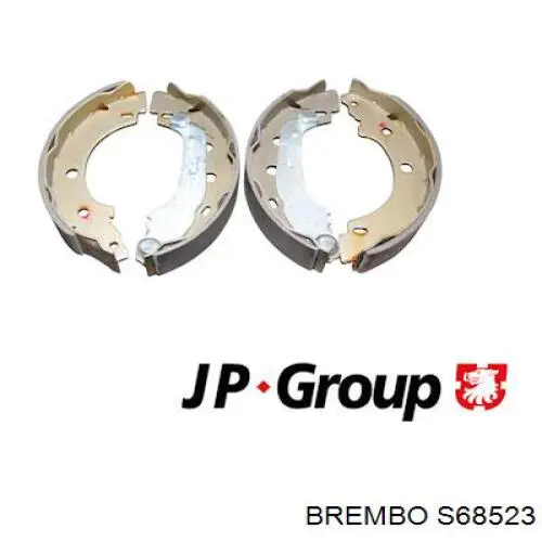 Купить S68523 Brembo Задние барабанные тормозные колодки