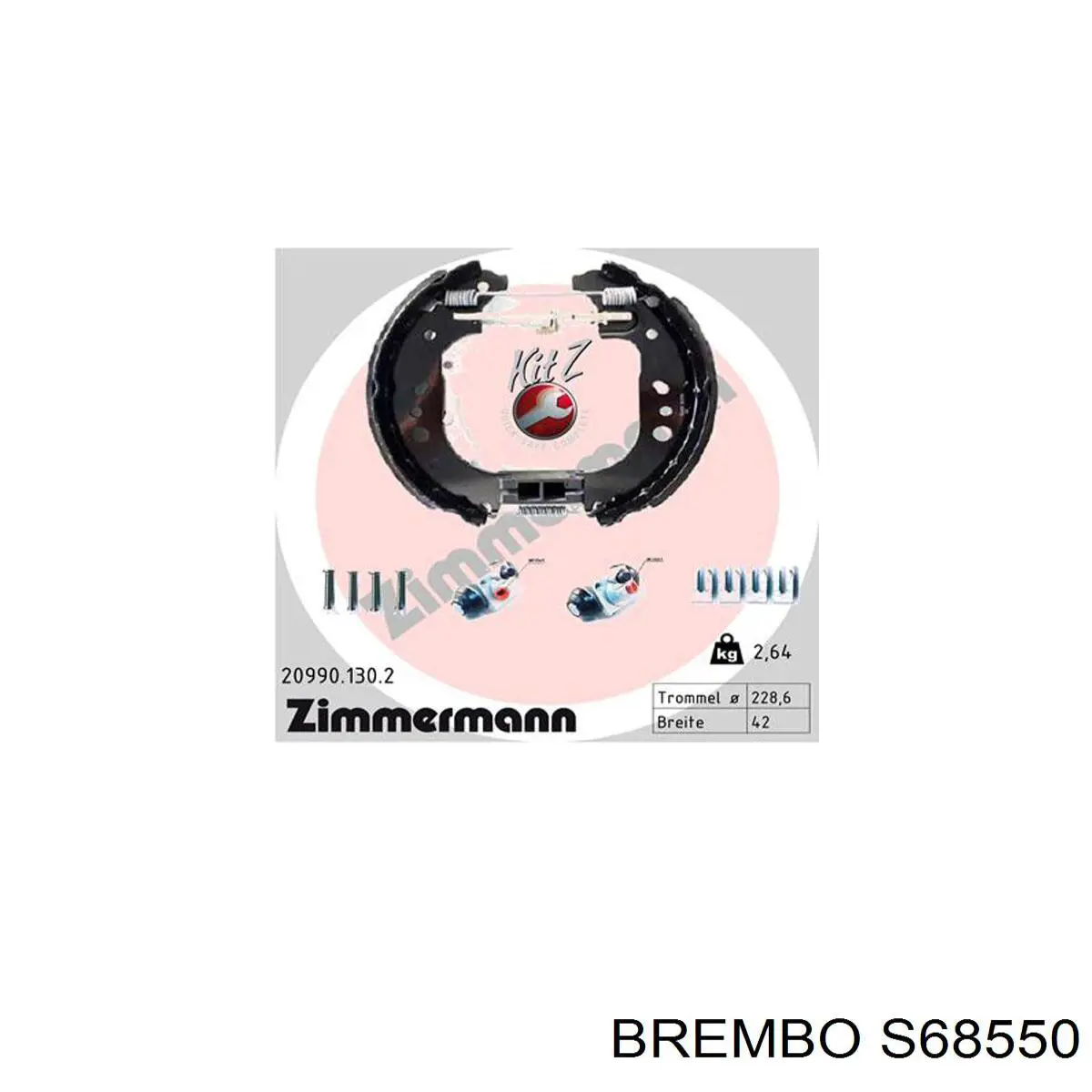 4534230200 Mercedes Барабанные тормозные колодки