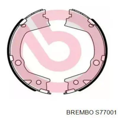 S77001 Brembo колодки ручника