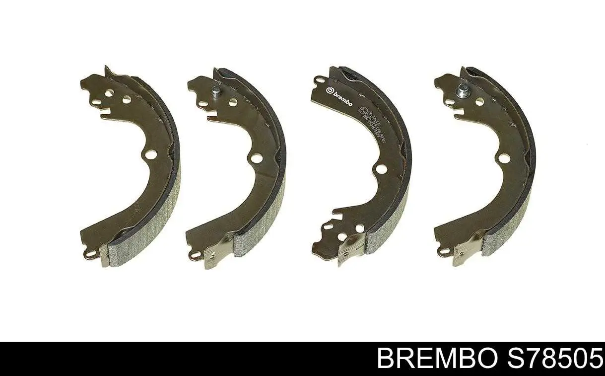 Купить S78505 Brembo Задние барабанные тормозные колодки