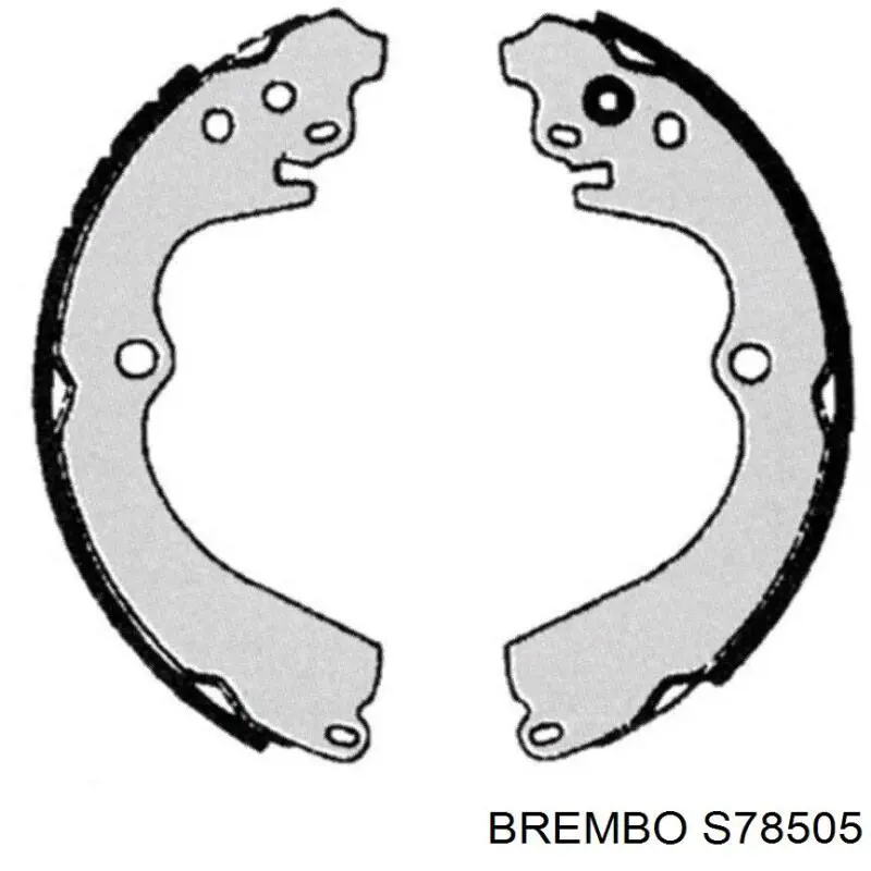 Барабанные колодки Brembo S78505