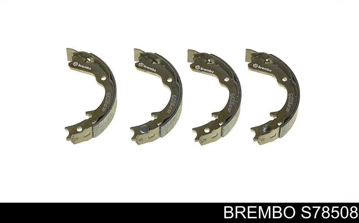 Тормозные колодки стояночного тормоза Brembo S78508 цена, от 24.48 USD