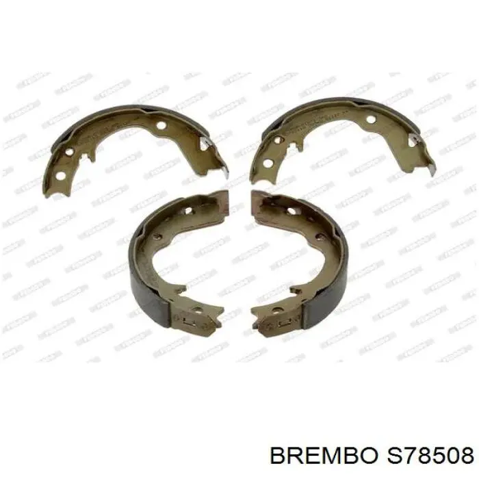 Купить S78508 Brembo Колодки ручника/стояночного тормоза