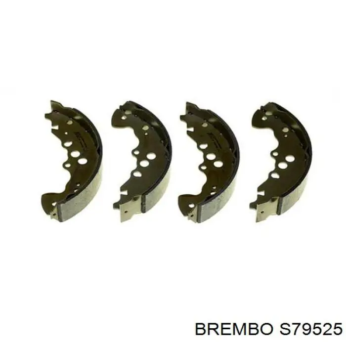 Задние барабанные колодки S79525 Brembo