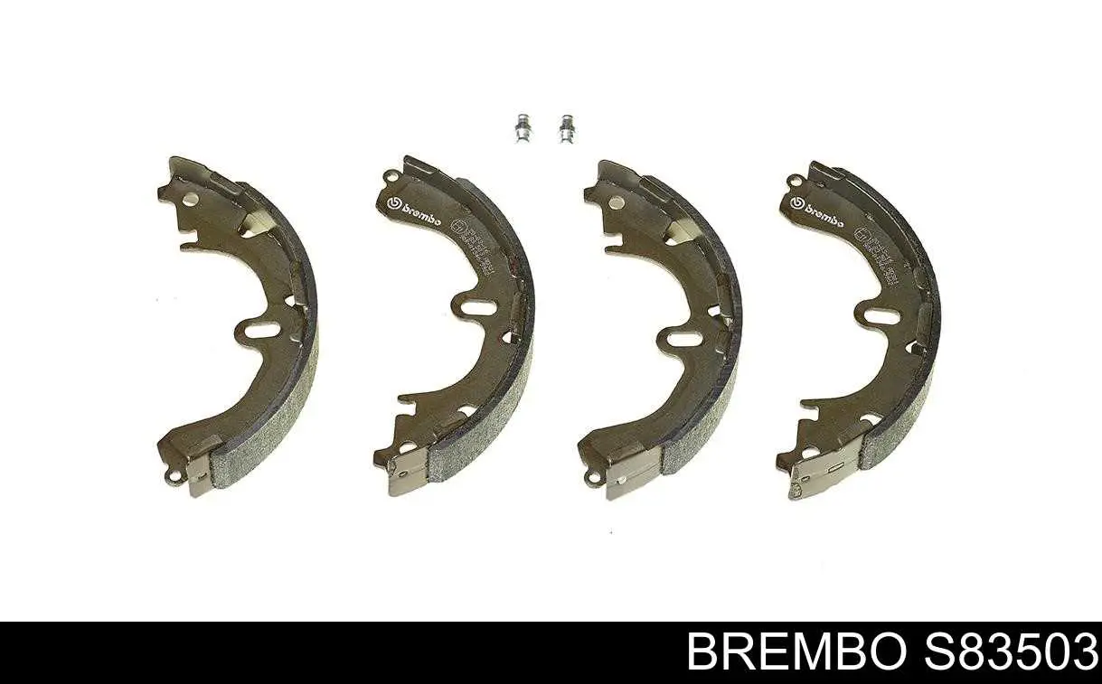 Задние барабанные колодки S83503 Brembo