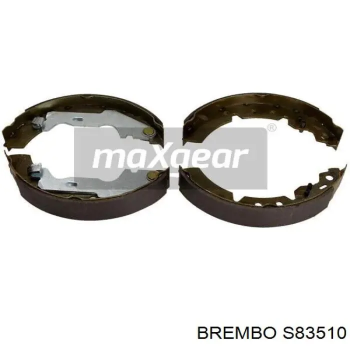 Купить S83510 Brembo Задние барабанные тормозные колодки