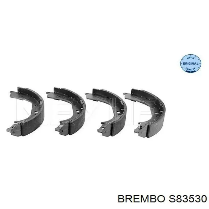 Задние барабанные колодки S83530 Brembo