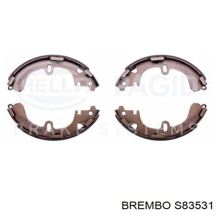 Барабанные колодки Brembo S83531