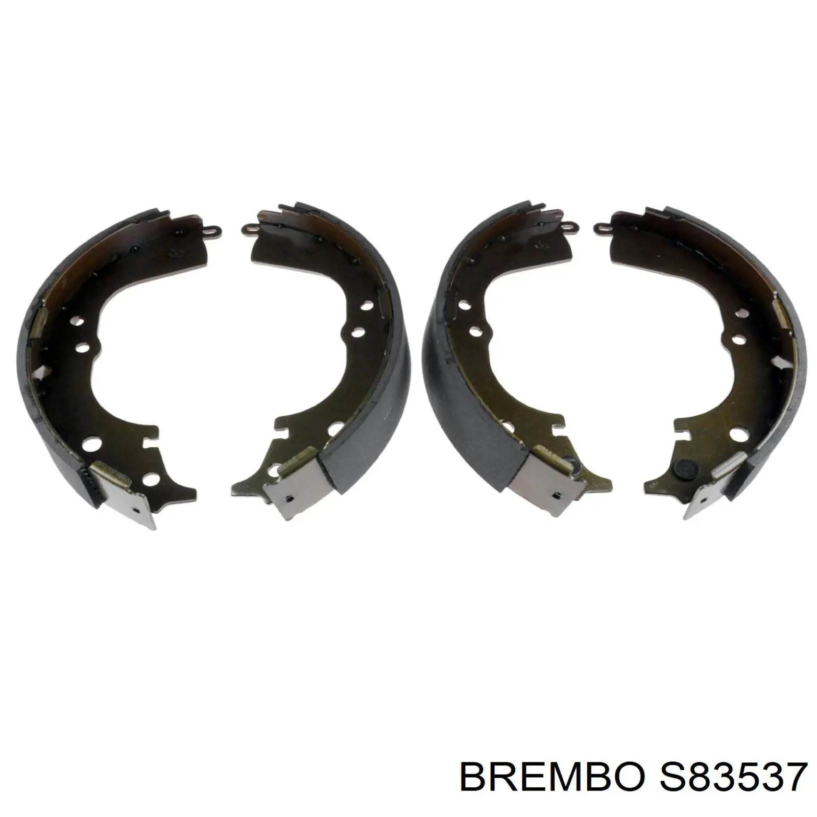 Задние барабанные колодки S83537 Brembo