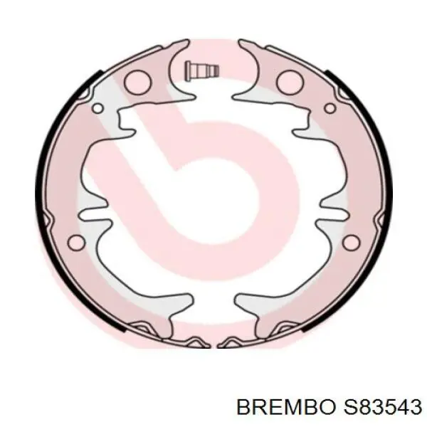 Колодки ручника S83543 Brembo