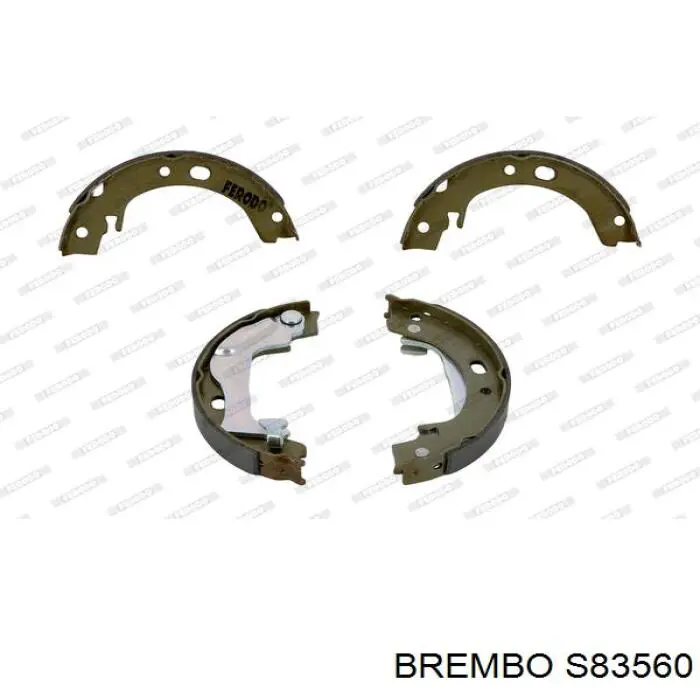 Барабанные колодки Brembo S83560