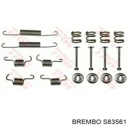 Колодки ручника S83561 Brembo