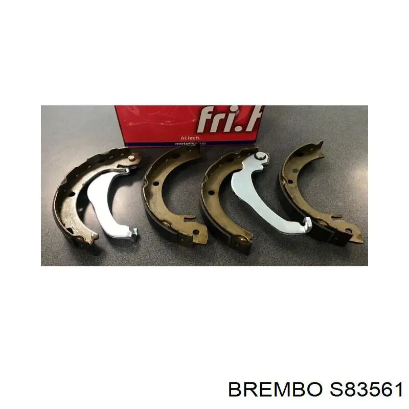 Купить S83561 Brembo Колодки ручника/стояночного тормоза