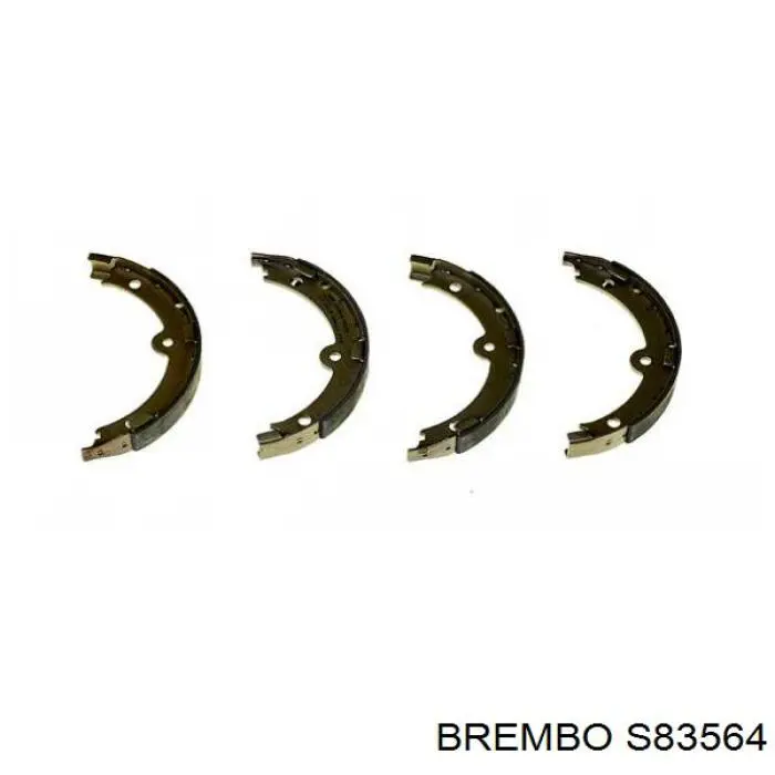 Колодки ручника S83564 Brembo