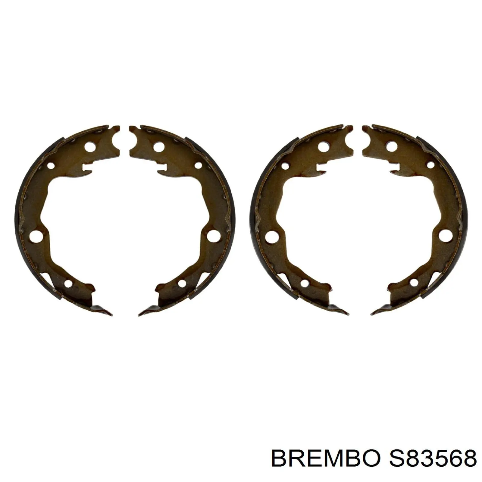 Колодки ручника S83568 Brembo