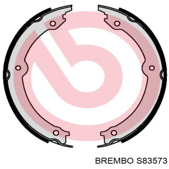 Колодки ручника S83573 Brembo