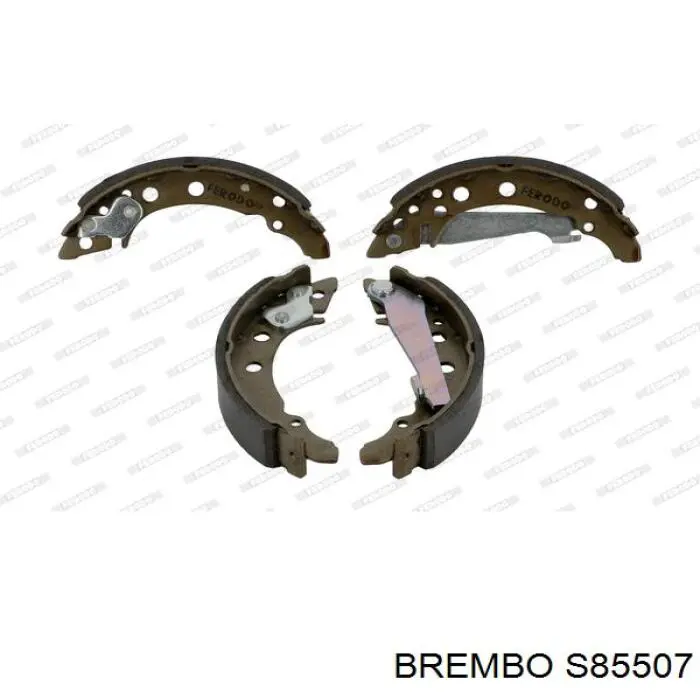 Купить S85507 Brembo Задние барабанные тормозные колодки