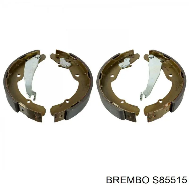 Купить S85515 Brembo Задние барабанные тормозные колодки