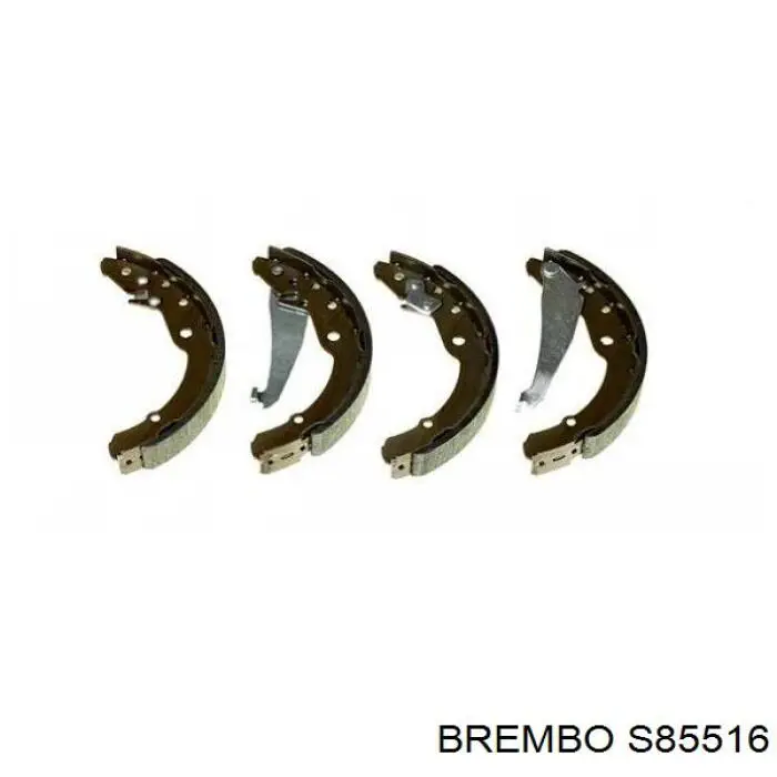 Задние барабанные колодки S85516 Brembo