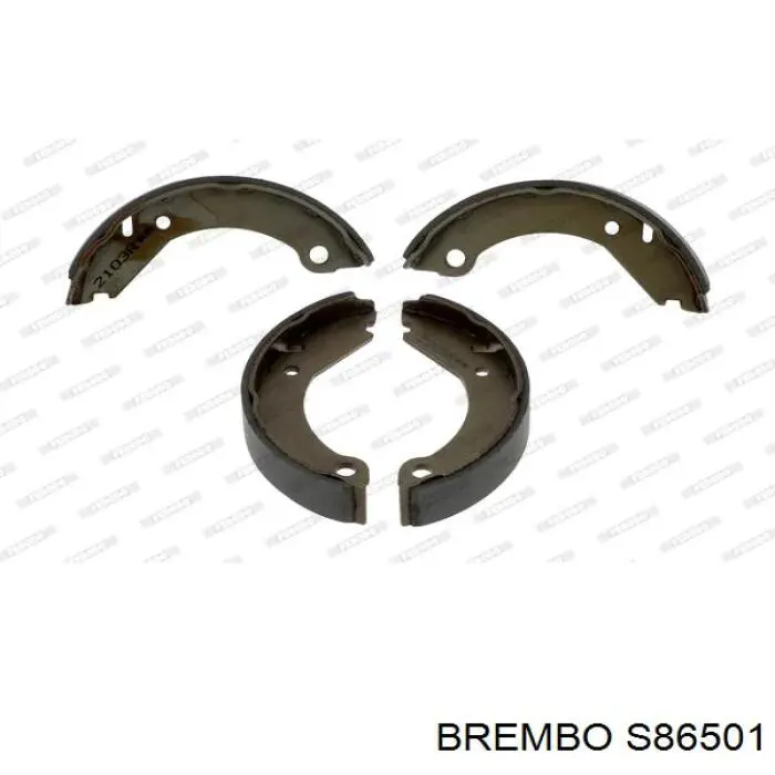 Колодки ручника S86501 Brembo