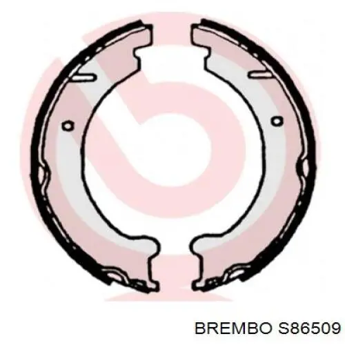 Колодки ручника S86509 Brembo