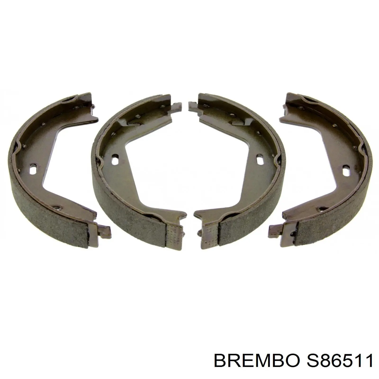 Колодки стояночного тормоза Brembo S86511