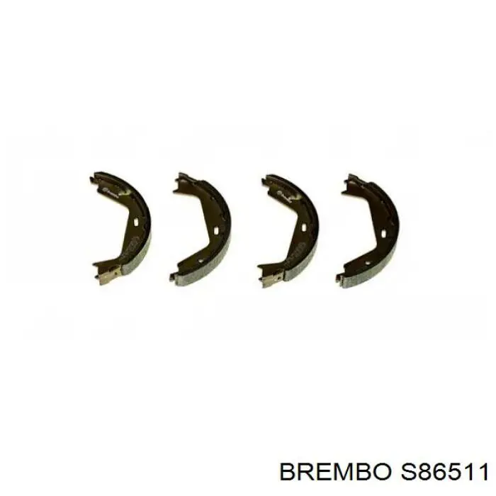 Колодки ручника S86511 Brembo