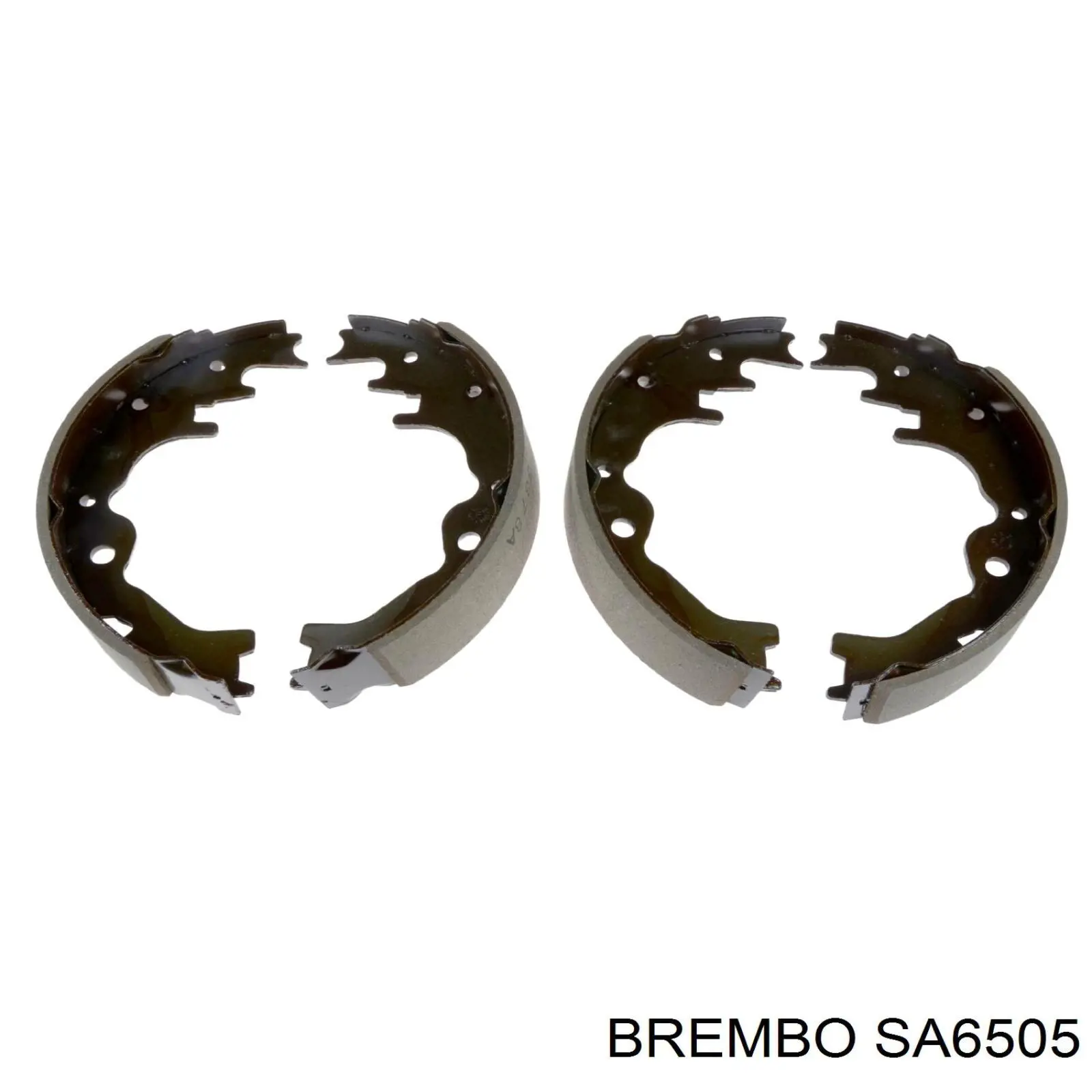 S A6 505 Brembo колодки тормозные задние барабанные