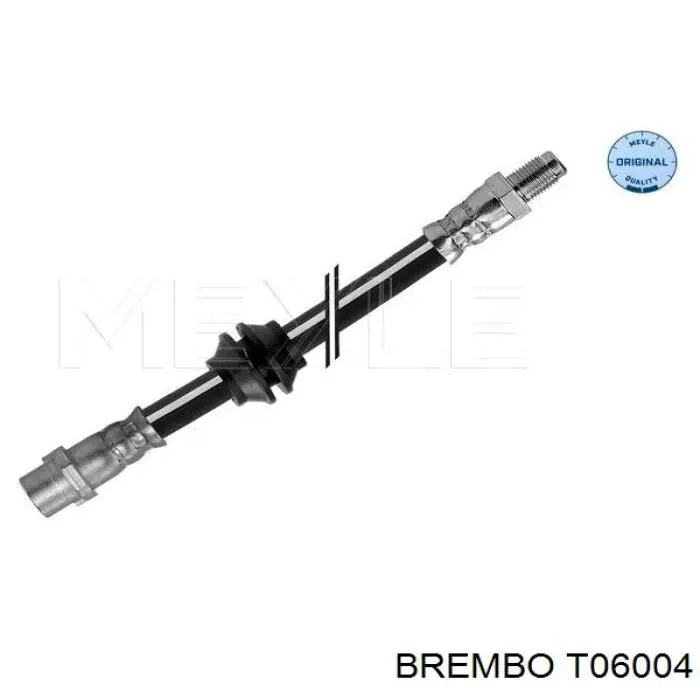 T06004 Brembo шланг тормозной передний