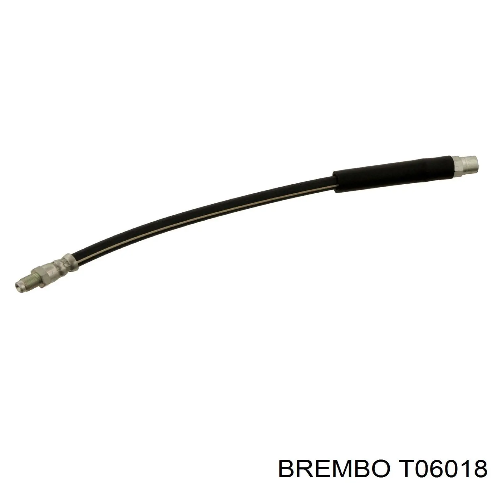 Tubo flexible de frenos trasero T06018 Brembo