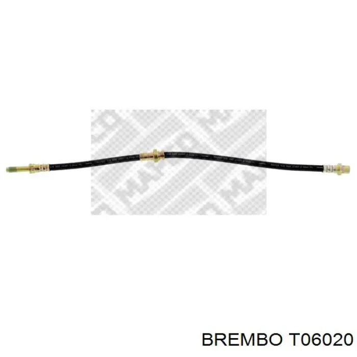 Тормозной шланг задний Brembo T06020 цена, от 13.14 USD