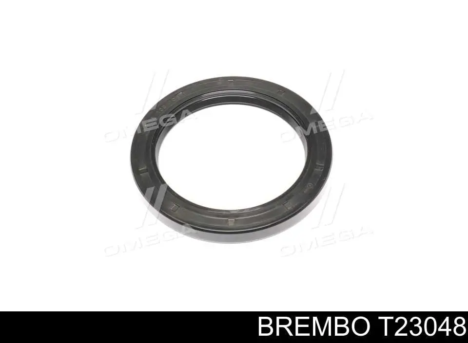 T23048 Brembo шланг тормозной передний