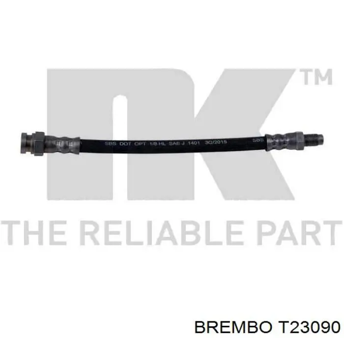 Тормозной шланг задний Brembo T23090 цена, от 6.12 USD
