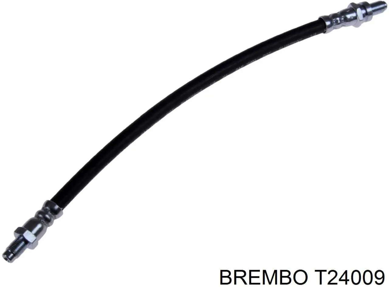 T24009 Brembo шланг тормозной передний