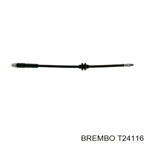 T24 116 Brembo шланг тормозной задний