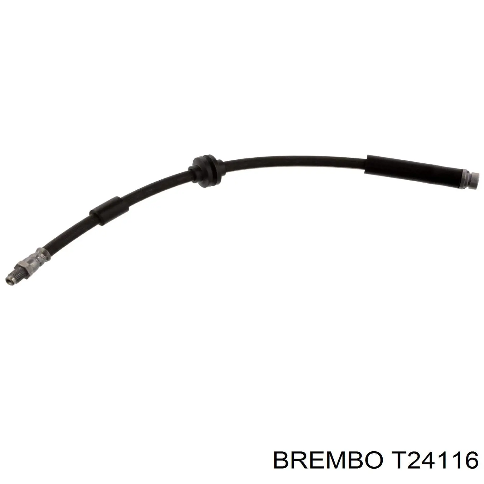 Tubo flexible de frenos trasero T24116 Brembo