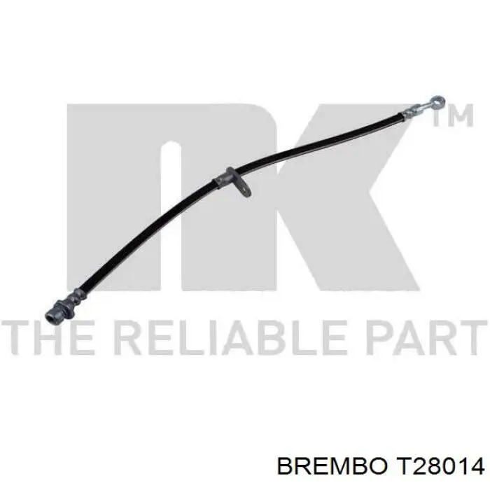 Шланг тормозной передний T28014 Brembo