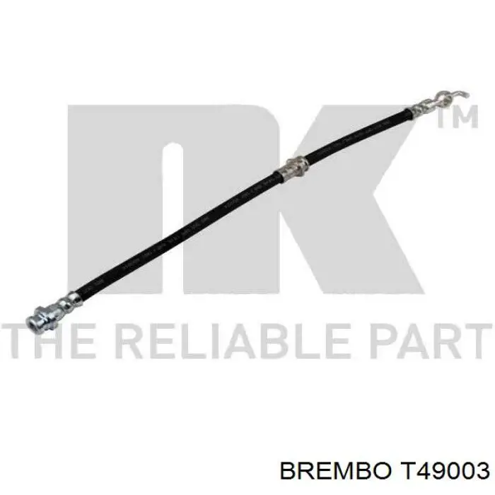 Шланг тормозной передний T49003 Brembo