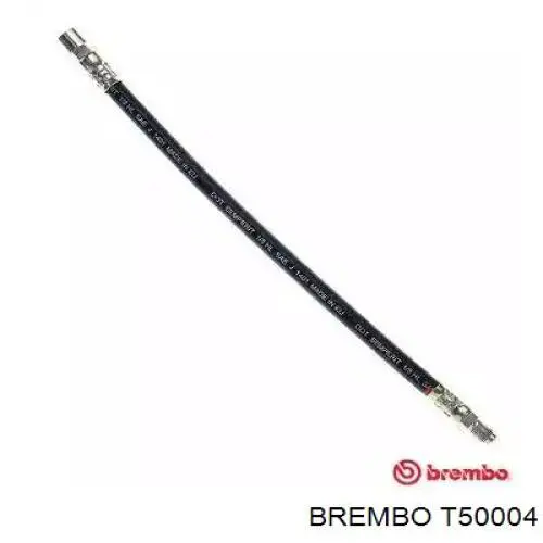 T50004 Brembo шланг тормозной задний