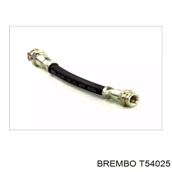T54025 Brembo Гибкая тормозная трубка передняя