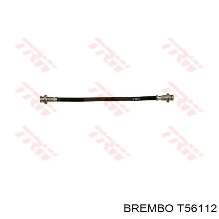 Tubo flexible de frenos trasero T56112 Brembo