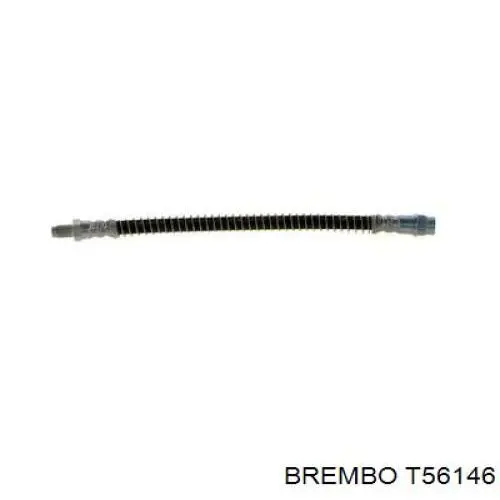 Tubo flexible de frenos trasero T56146 Brembo