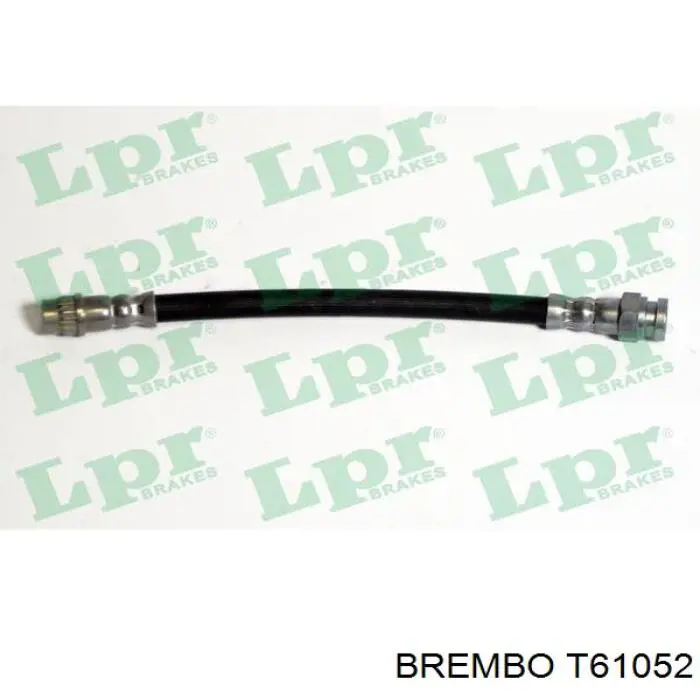 Tubo flexible de frenos trasero T61052 Brembo
