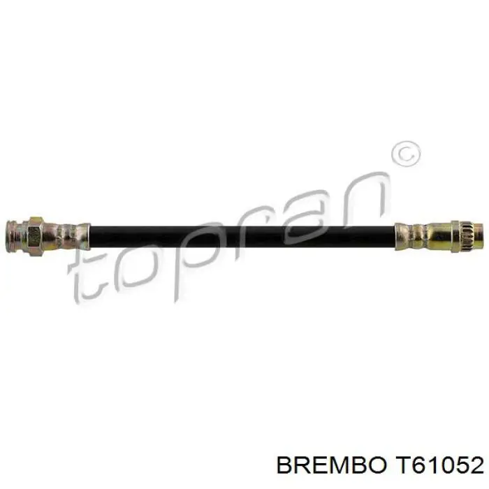 Купить T61052 Brembo Задний тормозной шланг