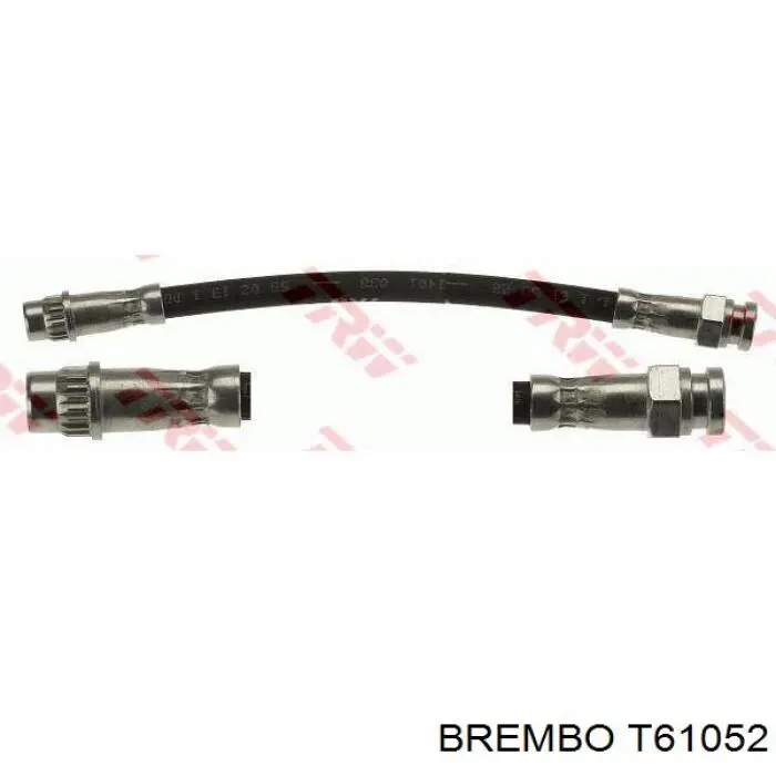 Задний тормозной шланг T61052 Brembo