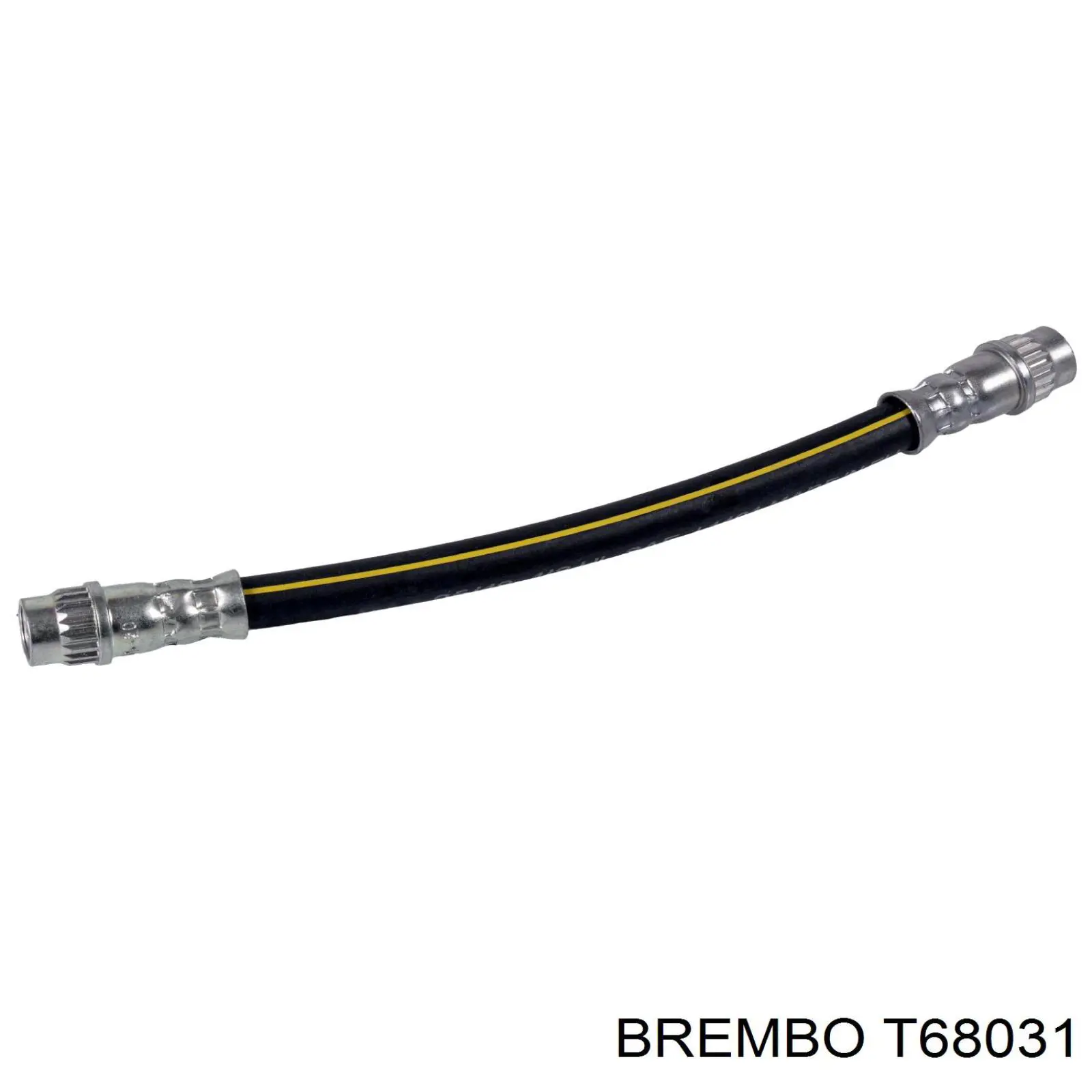 Tubo flexible de frenos trasero T68031 Brembo