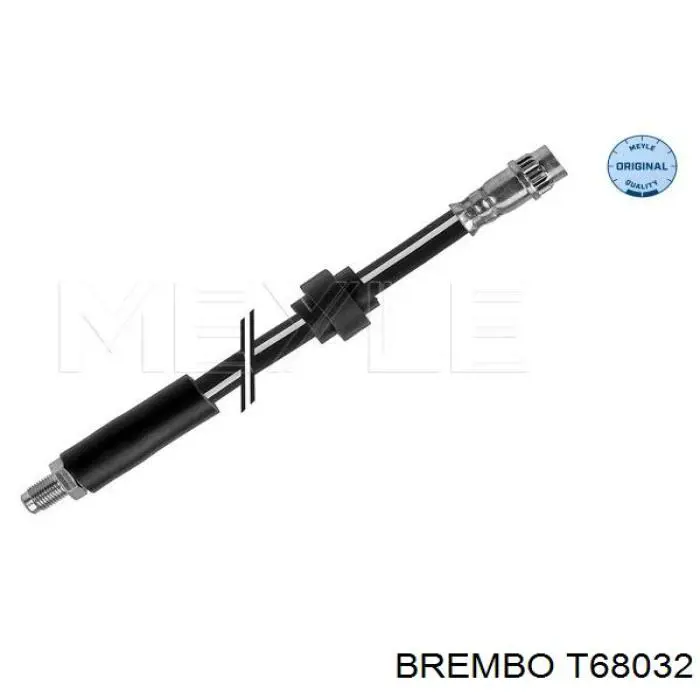 T68032 Brembo шланг тормозной передний