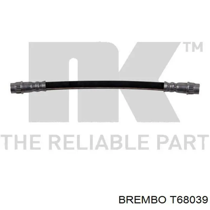 Задний тормозной шланг T68039 Brembo